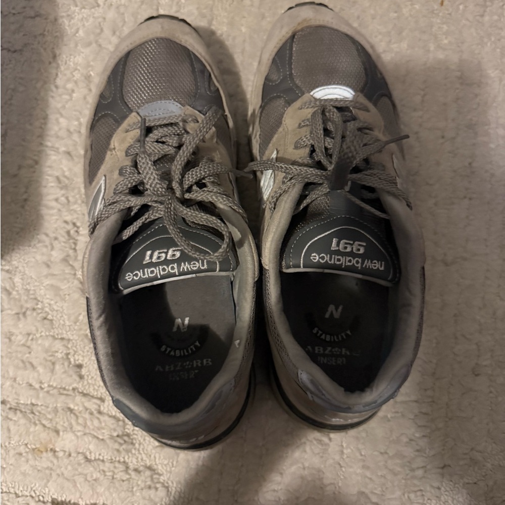 Men’s new balance 991 kith grey size 10 - Picture 2 of 14